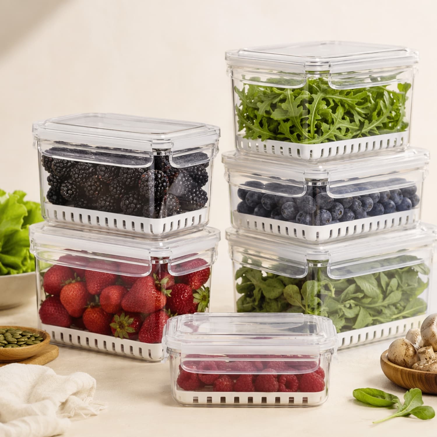Produce Saver Containers (5)