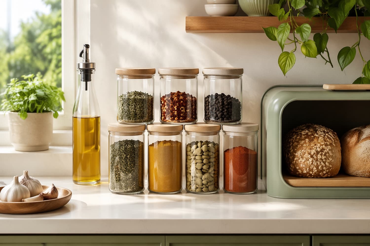 H2ogas storage in a real kitchen