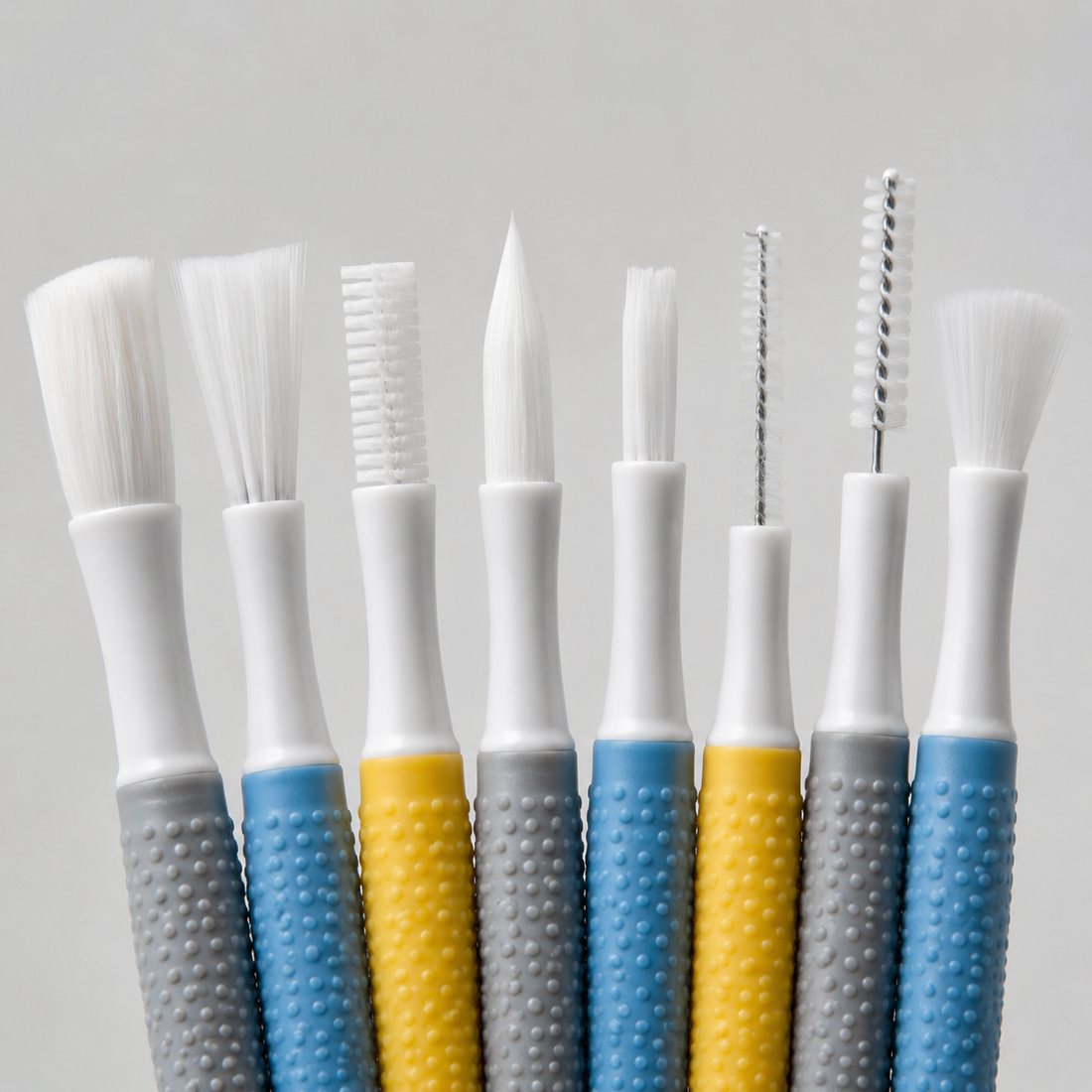 Detail Brush Set (8) close-up detail