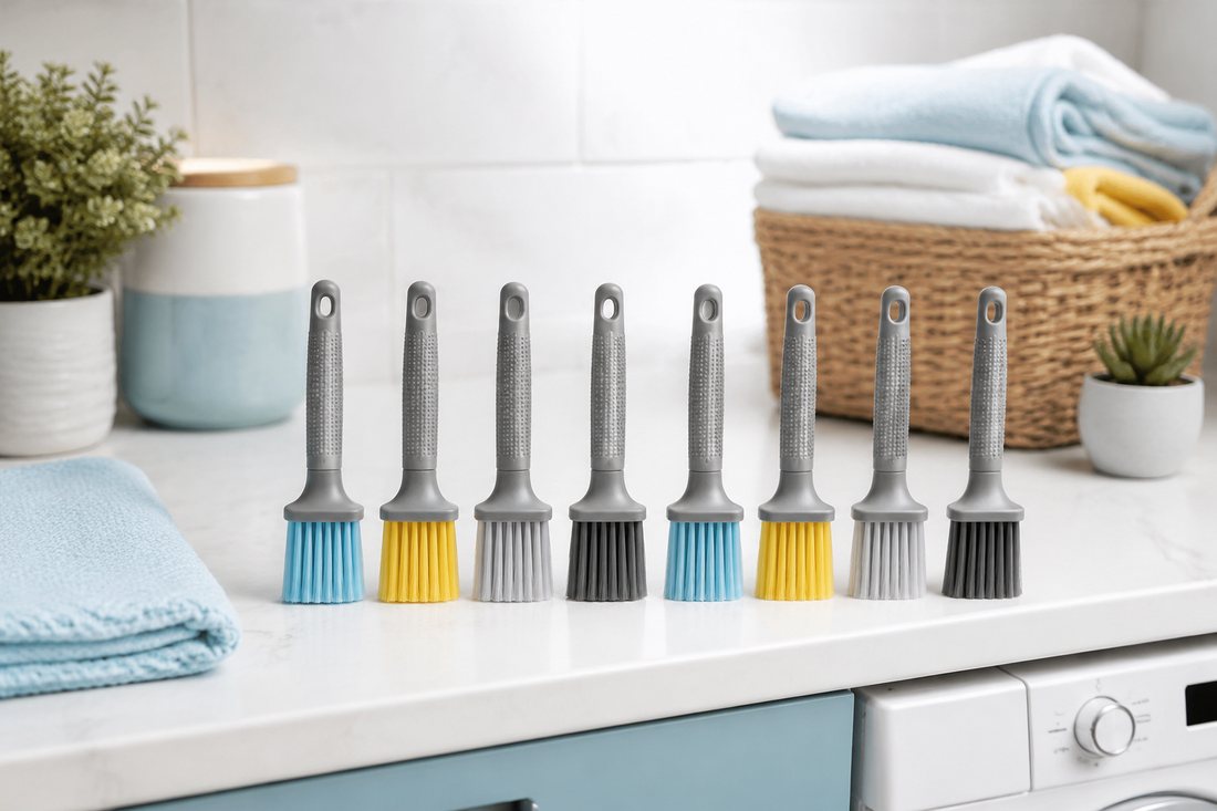 Detail Brush Set (8) in use at home