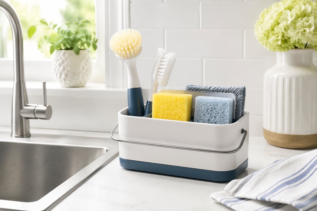 Sink Caddy in use at home