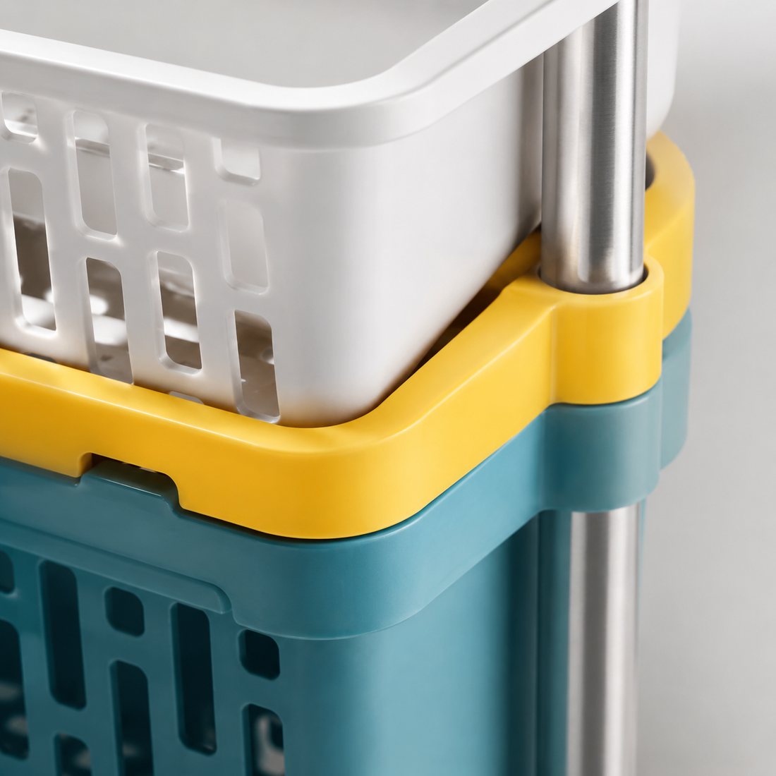 Under-Sink Basket Pair close-up detail